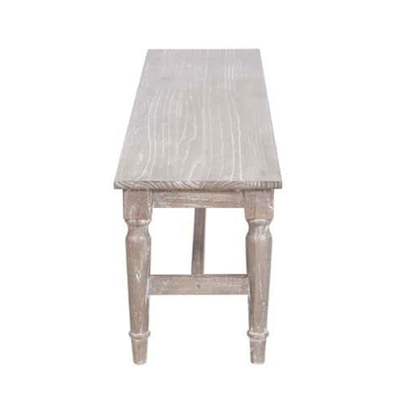 Jules White Wash Dining Bench by Jeffan | Benches | Modishstore