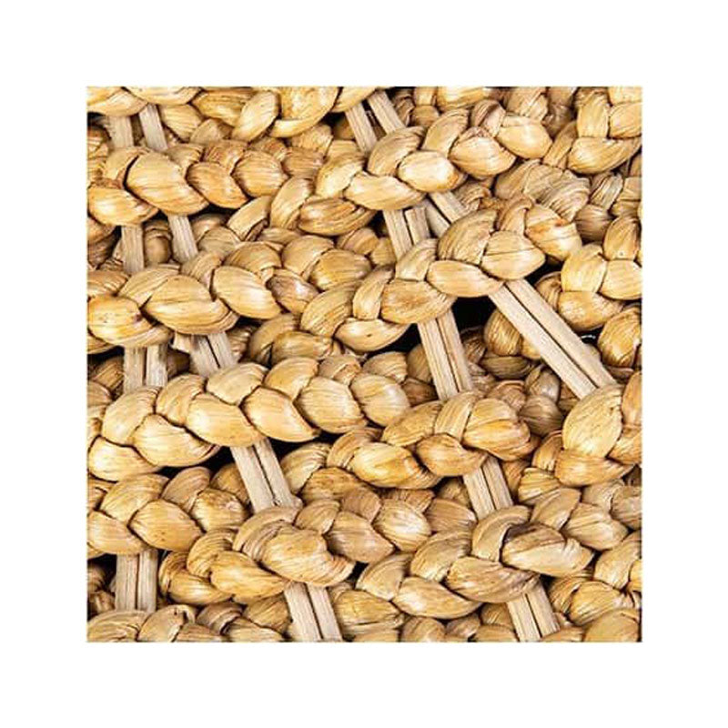 Easton round storage waterhyacinth ottoman by Jeffan | Ottomans | Modishstore - 4