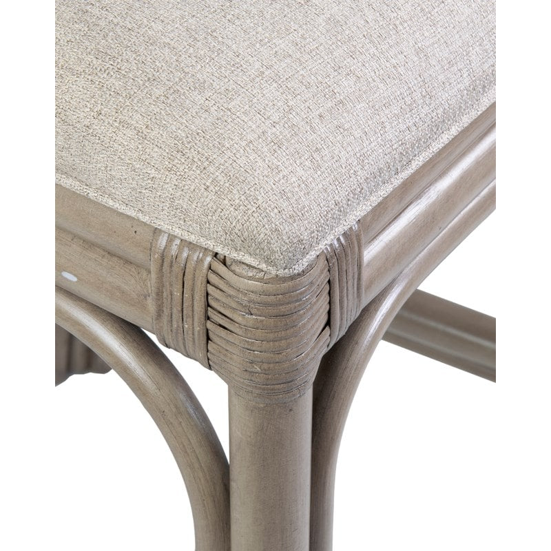 Hampton Chippendale Rattan Counter Stool by Jeffan | Counter Stools | Modishstore - 4