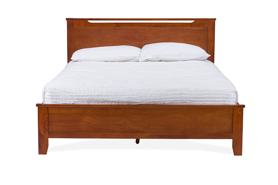 baxton studio demitasse brown wood contemporary twin size bed | Modish Furniture Store-3