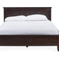 baxton studio spuma cappuccino wood contemporary full size bed | Modish Furniture Store-3