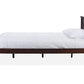 baxton studio spuma cappuccino wood contemporary full size bed | Modish Furniture Store-4