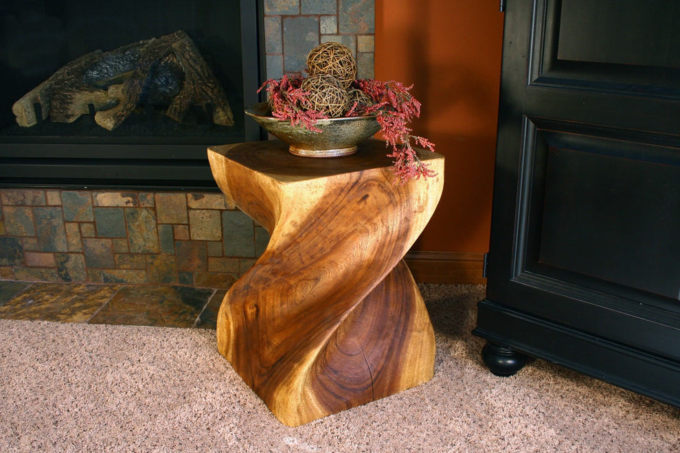 Strata Furniture Big Twist End Table - 3