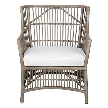 Winston Rattan Occasional Chair by Jeffan | Outdoor Chairs | Modishstore