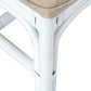 Hampton Chippendale Rattan Side Chair White Set of 2 by Jeffan | Side Chairs | Modishstore - 4