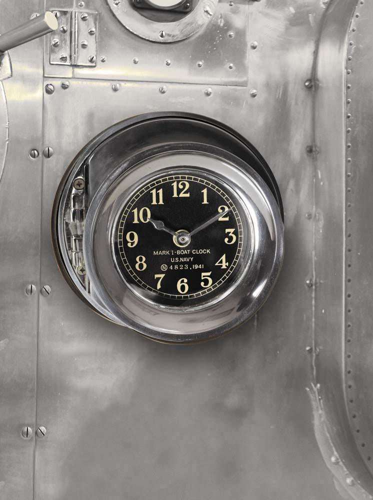 Navy Clock by Authentic Models | Clocks | Modishstore-3