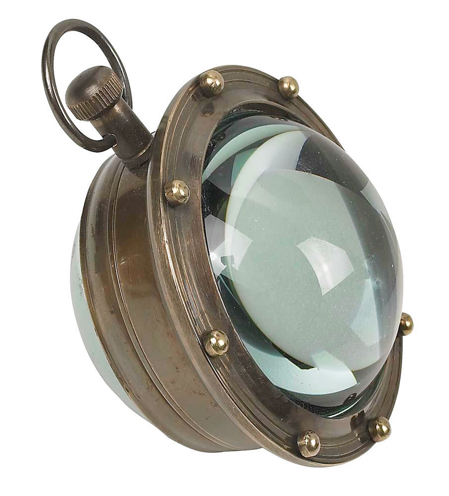 Porthole Eye Of Time - Bronze by Authentic Models | Clocks | Modishstore-4