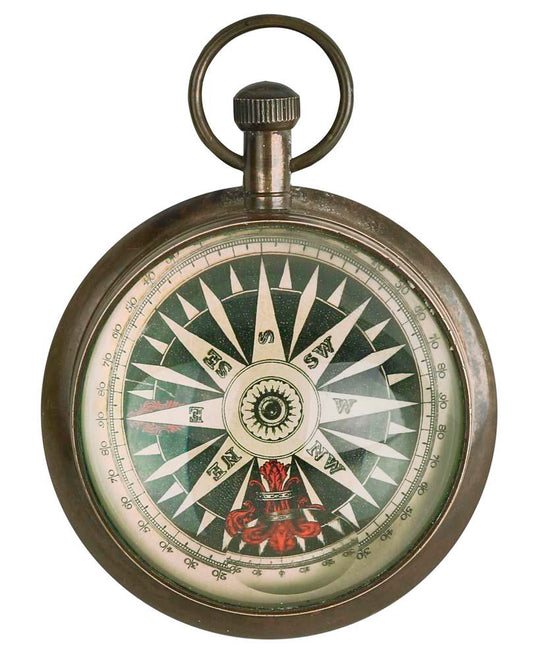 Porthole Eye Of Time - Bronze by Authentic Models | Clocks | Modishstore