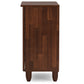 baxton studio gisela oak and white 2 tone shoe cabinet with 2 doors | Modish Furniture Store-4