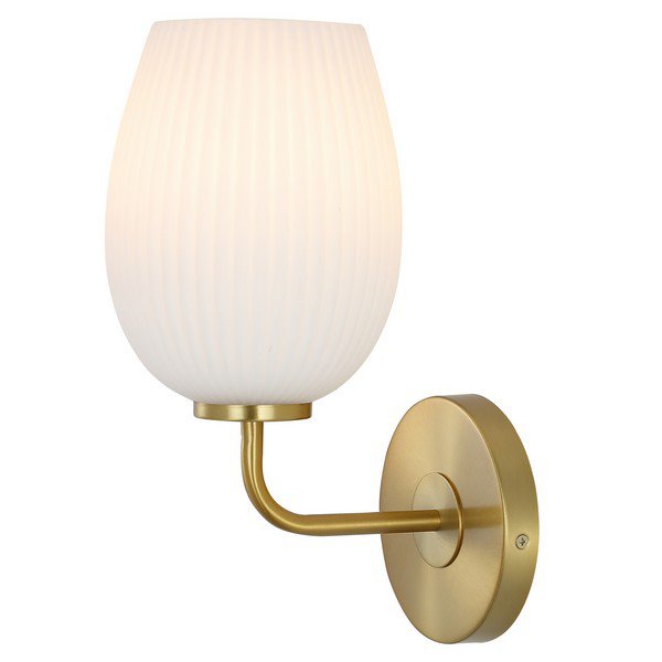 Safavieh Idina Wall Sconce - Gold | Sconces | Modishstore - 2