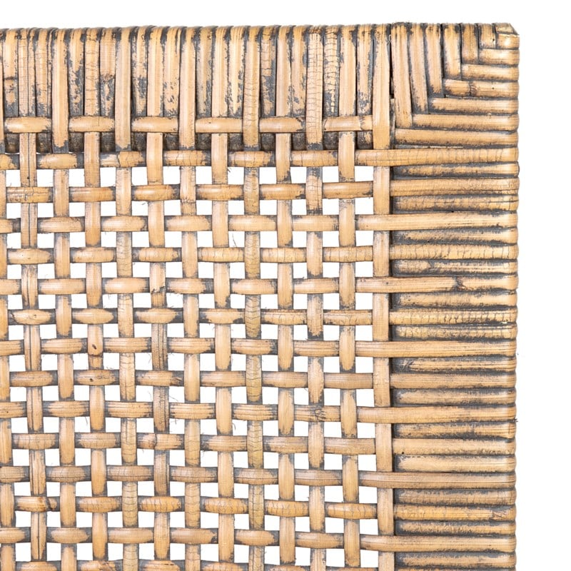 Soho Side Chair - Rattan/Iron Grey Set of 2 by Jeffan | Side Chairs | Modishstore - 4