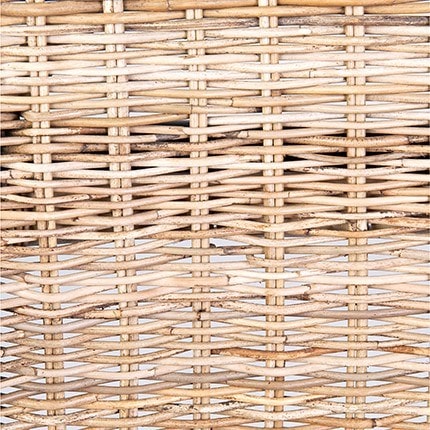 Soho Arm Chair - Rattan/Iron Grey Set of 2 by Jeffan | Armchairs | Modishstore - 6