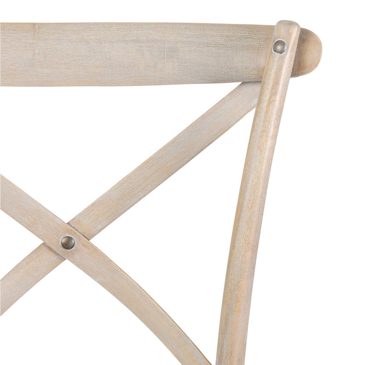 Lowry Mango Wood Dining Chair - Grey Set of 2 by Jeffan | Dining Chairs | Modishstore - 3