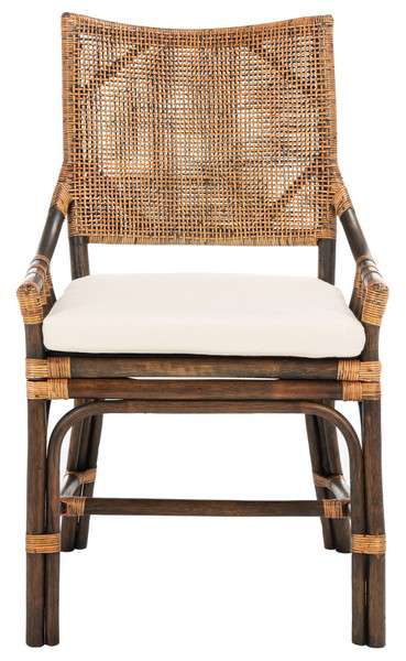 Safavieh Donatella Rattan Chair - Natural Wash | Accent Chairs | Modishstore - 2