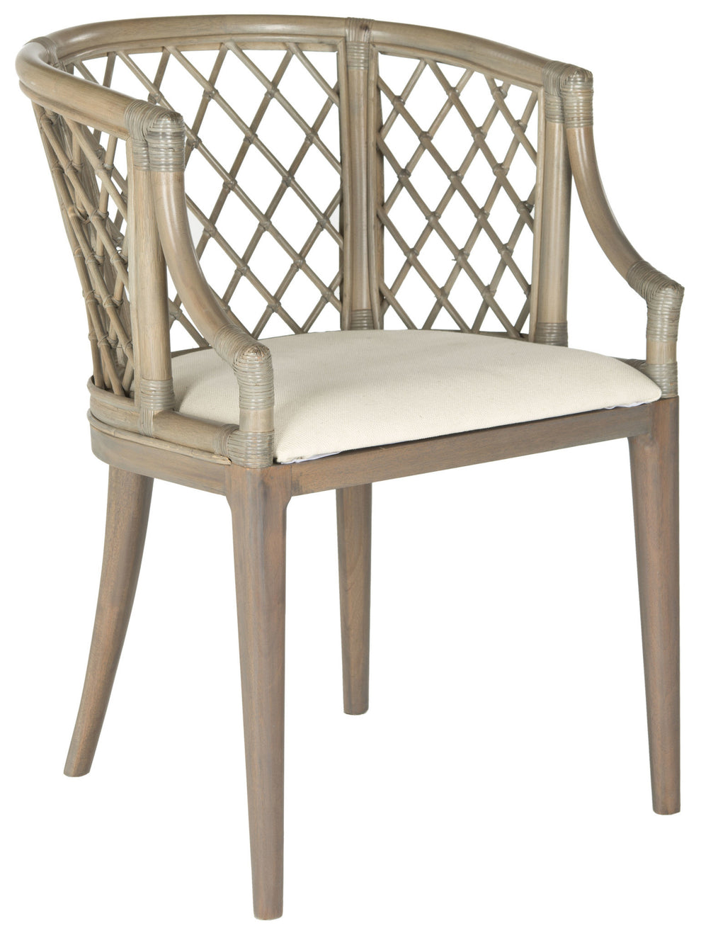 Safavieh Carlotta Arm Chair | Armchairs | Modishstore - 1
