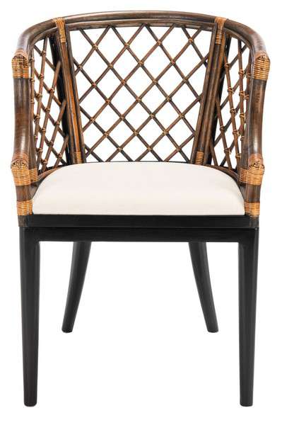 Safavieh Carlotta Arm Chair - Natural Wash | Accent Chairs | Modishstore - 2
