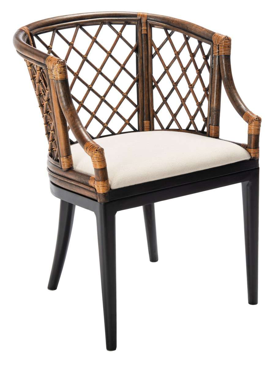 Safavieh Carlotta Arm Chair - Natural Wash | Accent Chairs | Modishstore - 3