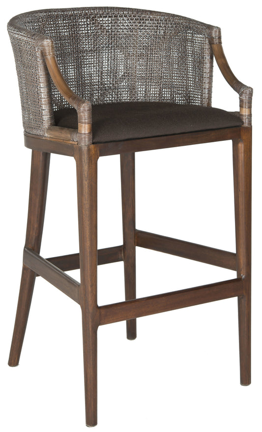 Paxton Safavieh Adah Leather Counter Stool Safavieh Paxton Woven