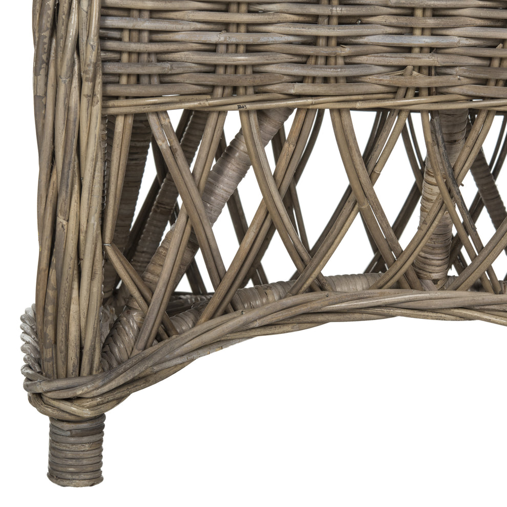 Safavieh Inez Wicker Club Chair | Armchairs | Modishstore - 5