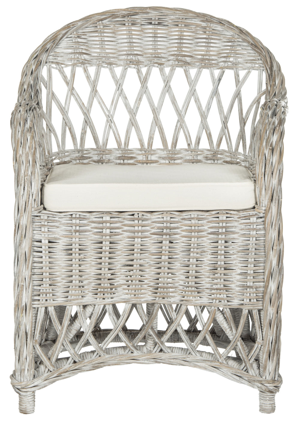Safavieh Inez Wicker Club Chair | Armchairs | Modishstore - 10