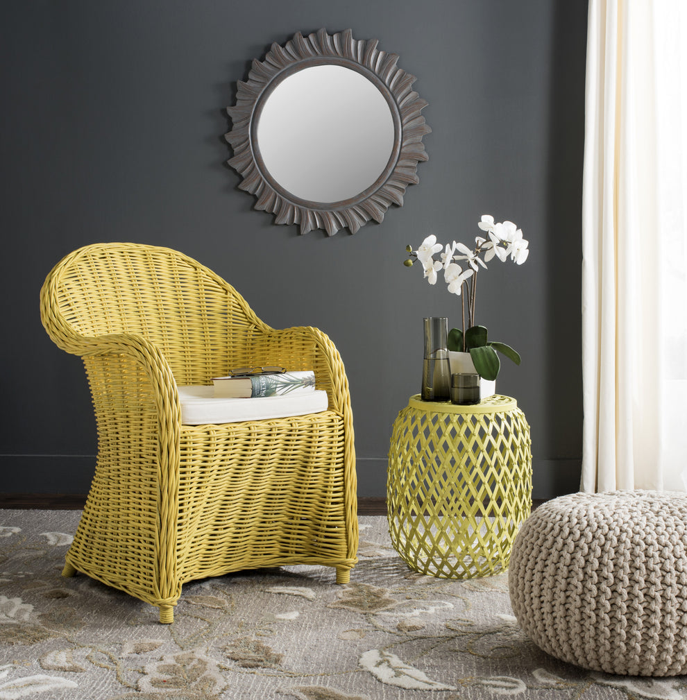 Safavieh Callista Wicker Club Chair | Armchairs | Modishstore - 1