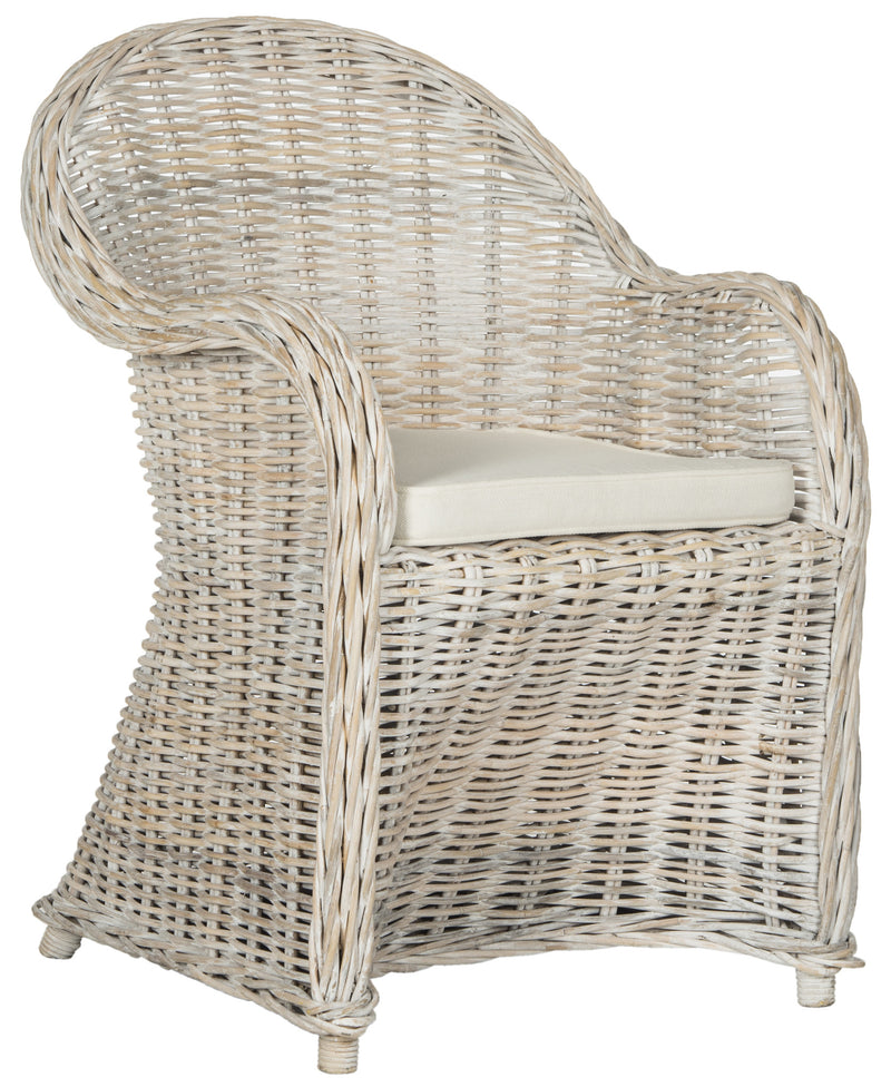 Safavieh Callista Wicker Club Chair | Armchairs | Modishstore - 4