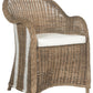 Safavieh Hemi Striped Wicker Club Chair | Armchairs |  Modishstore  - 6