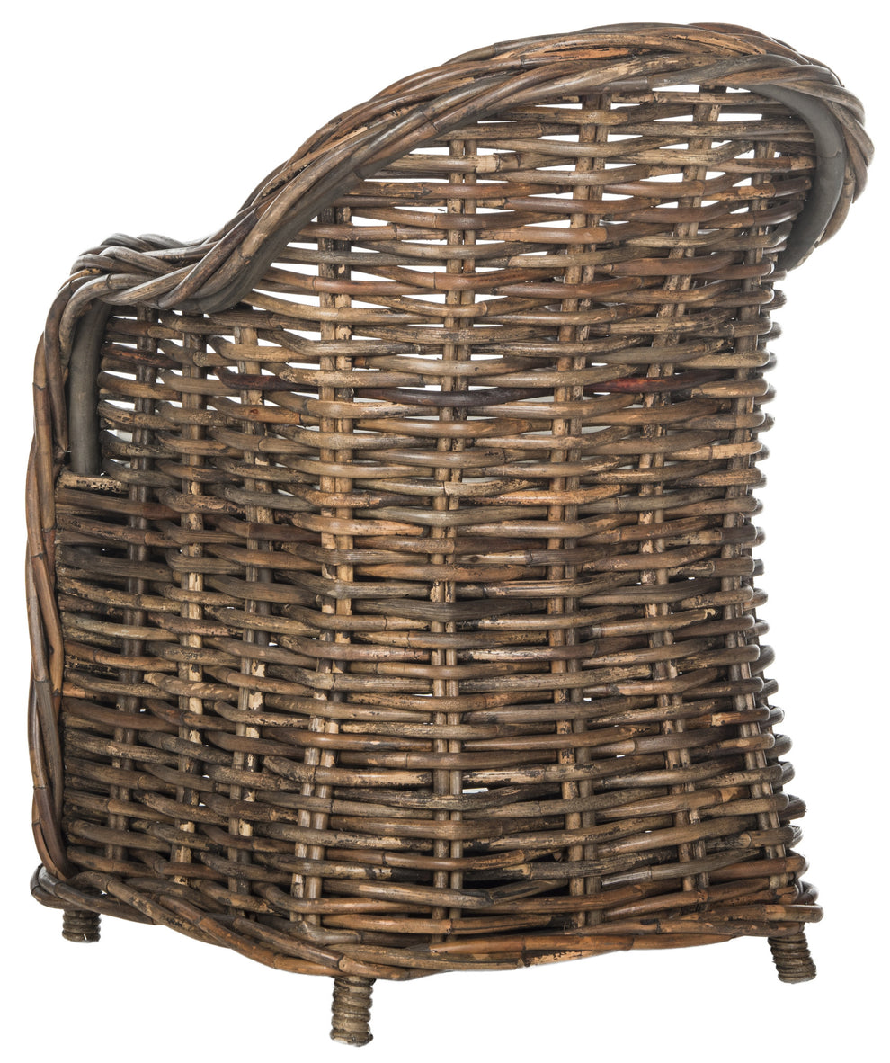 Safavieh Nita Wicker Club Chair | Armchairs | Modishstore - 4