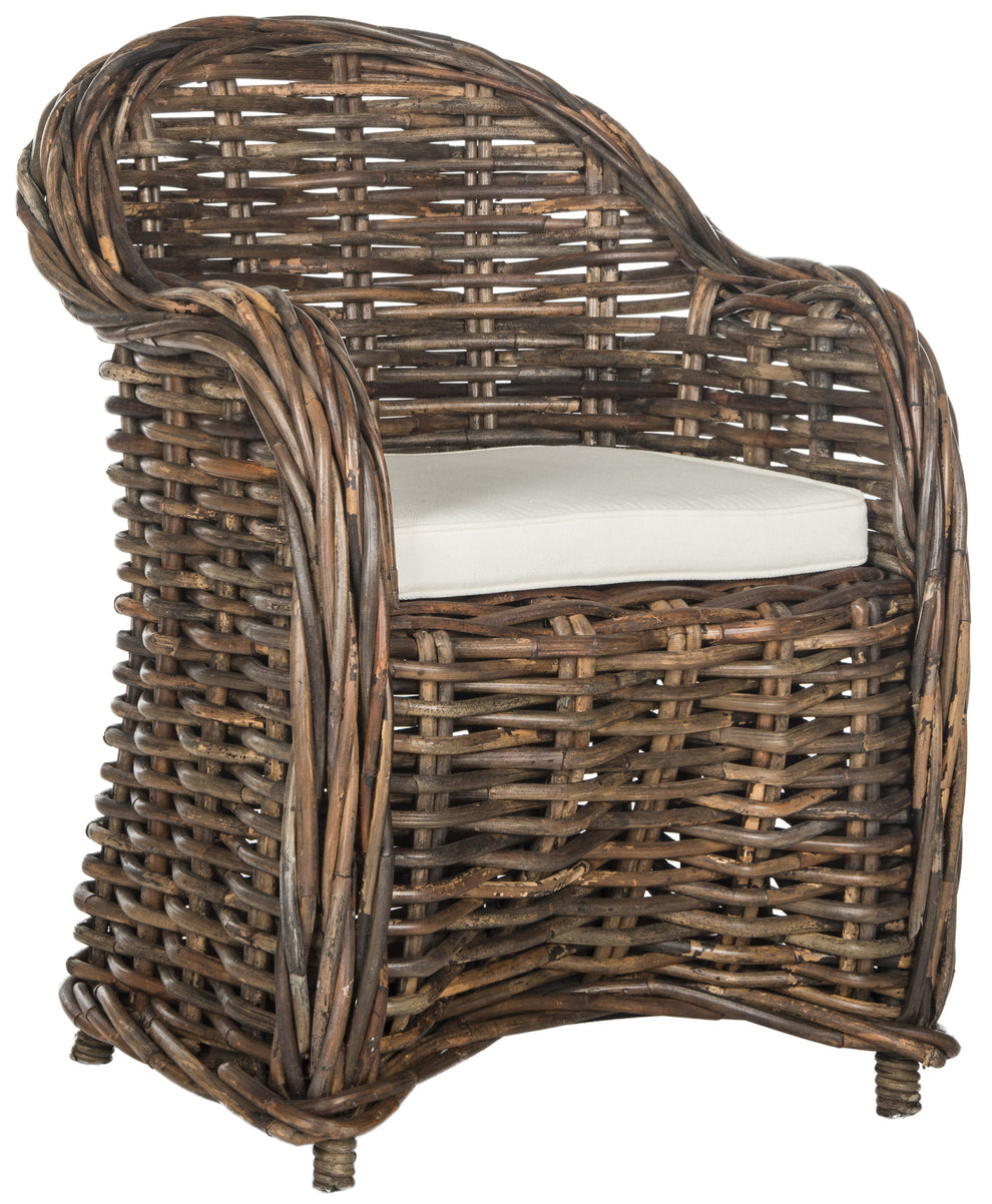 Safavieh Nita Wicker Club Chair | Armchairs | Modishstore - 5