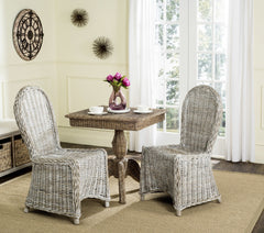 Safavieh Idola Wicker Dining Chair, Set of 2