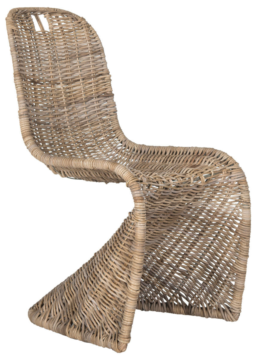 Safavieh Cilombo Wicker Dining Chair | Dining Chairs | Modishstore - 4