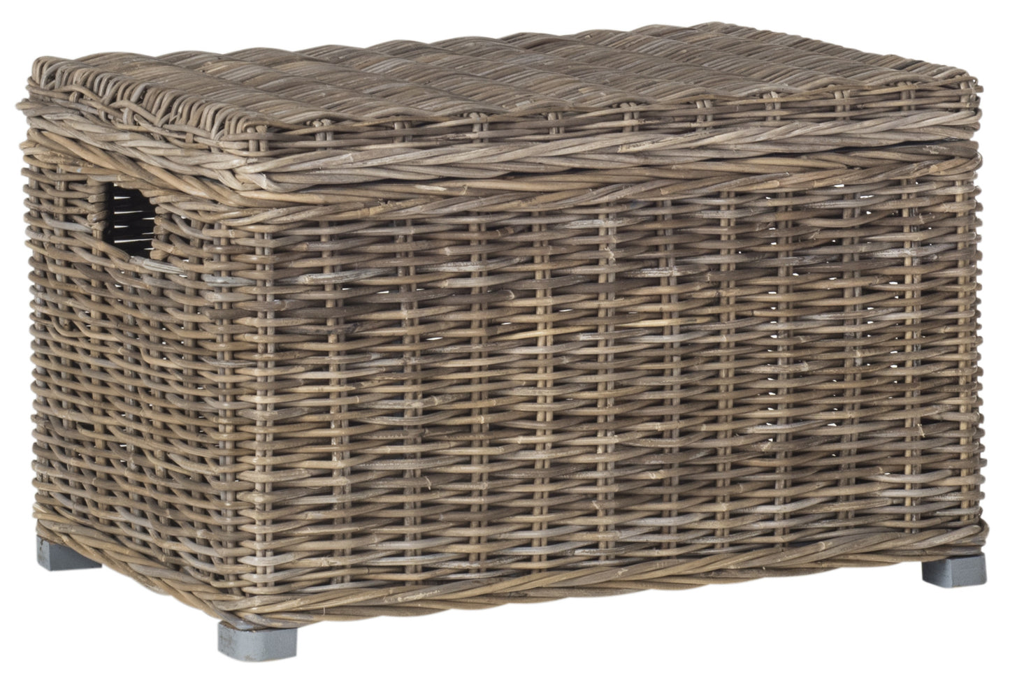 Safavieh Mikasi Wicker Trunk/Basket | Cabinets | Modishstore - 1