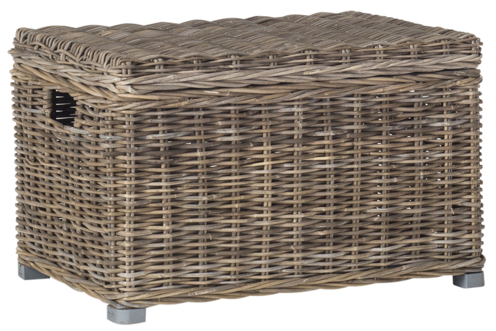 Safavieh Mikasi Wicker Trunk/Basket | Cabinets | Modishstore - 1