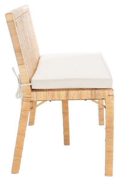 Safavieh Civility Antique Webbing Sofa Bench - Natural | Benches | Modishstore - 2
