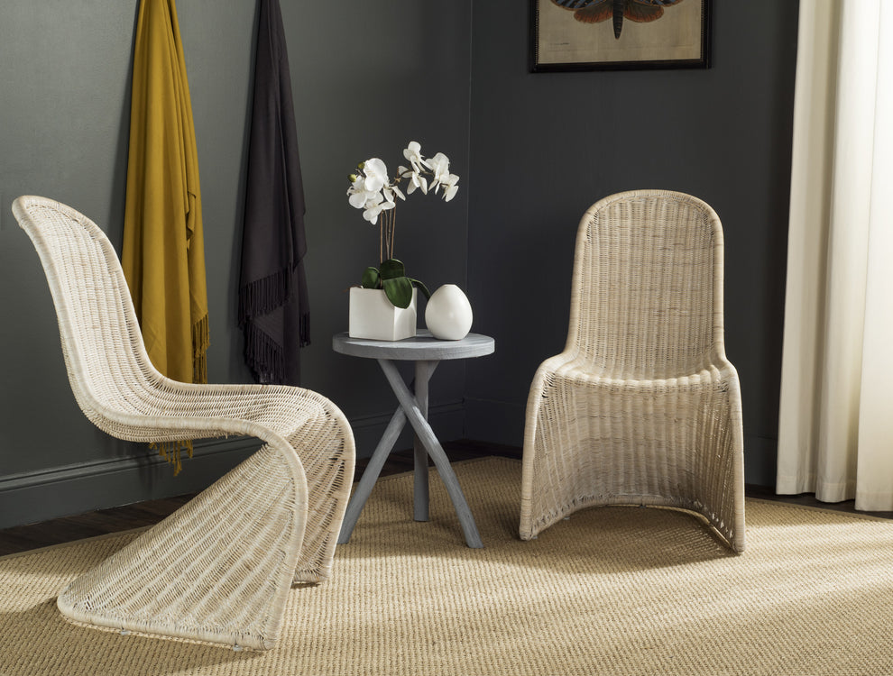 Safavieh Tana Wicker Side Chair | Side Chairs | Modishstore - 1