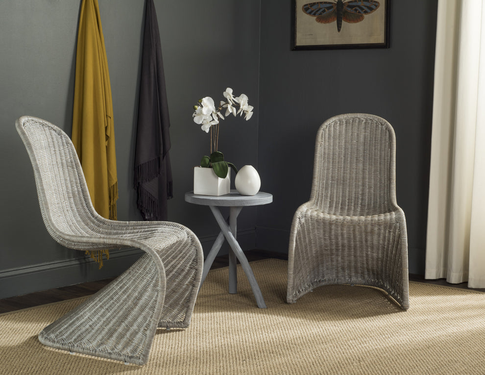 Safavieh Tana Wicker Side Chair | Side Chairs | Modishstore - 3