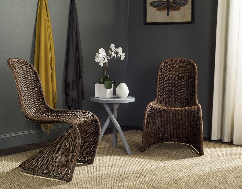 Safavieh Tana Wicker Side Chair | Side Chairs | Modishstore - 2