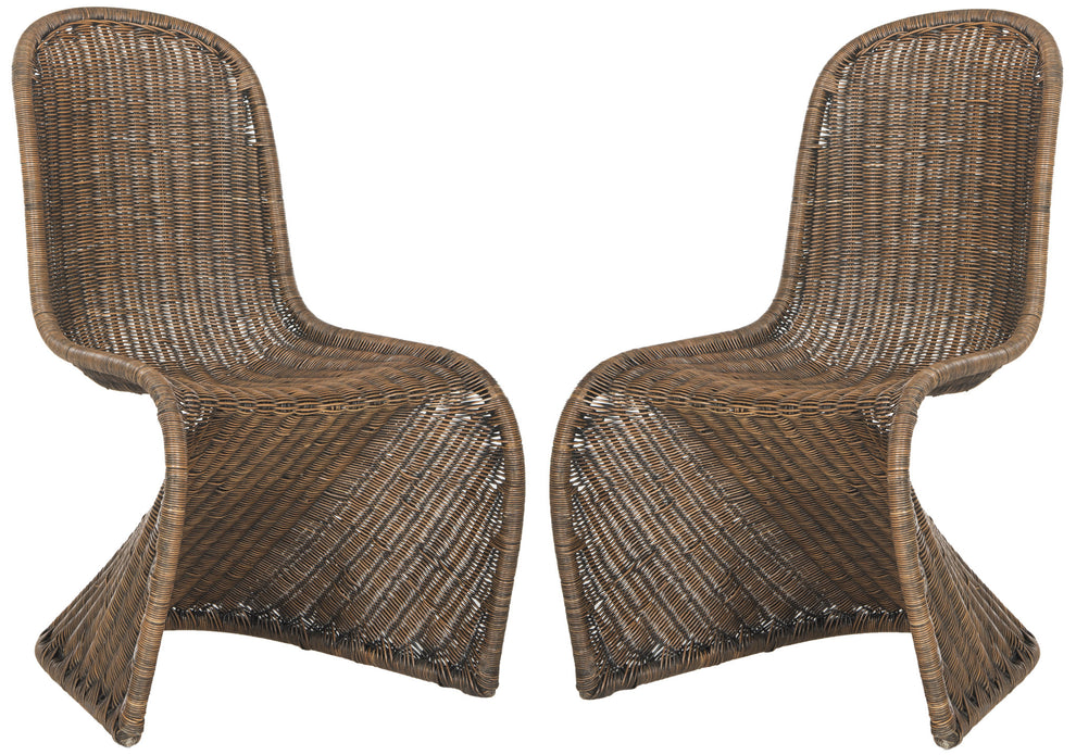 Safavieh Tana Wicker Side Chair | Side Chairs | Modishstore - 8