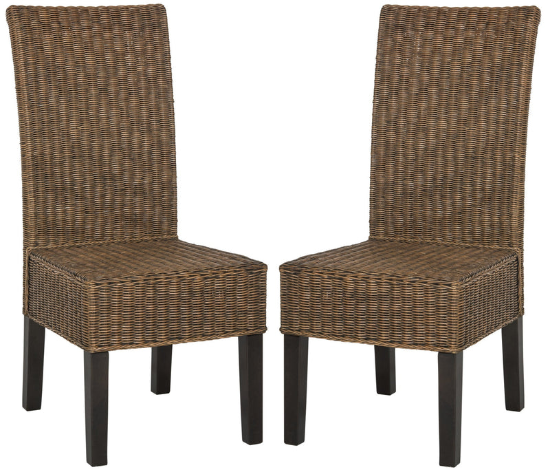 Safavieh Arjun Wicker Dining Chair | Dining Chairs | Modishstore - 5