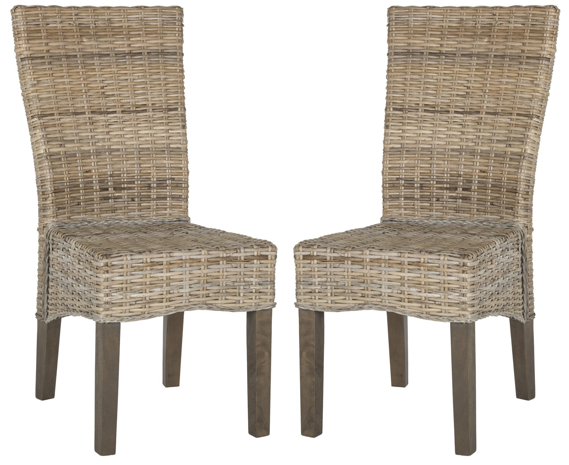 Safavieh Ozias Wicker Dining Chair | Dining Chairs | Modishstore - 2