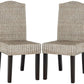 Safavieh Odette 19''H Wicker Dining Chair Set Of 2 - Antique | Dining Chairs | Modishstore