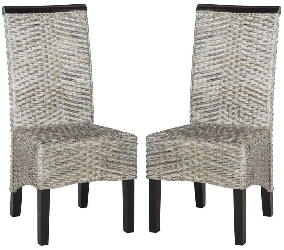 Safavieh Ilya Wicker Dining Chair | Dining Chairs | Modishstore - 5