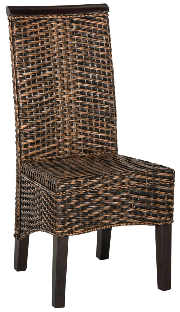 Safavieh Ilya Wicker Dining Chair | Dining Chairs | Modishstore - 16