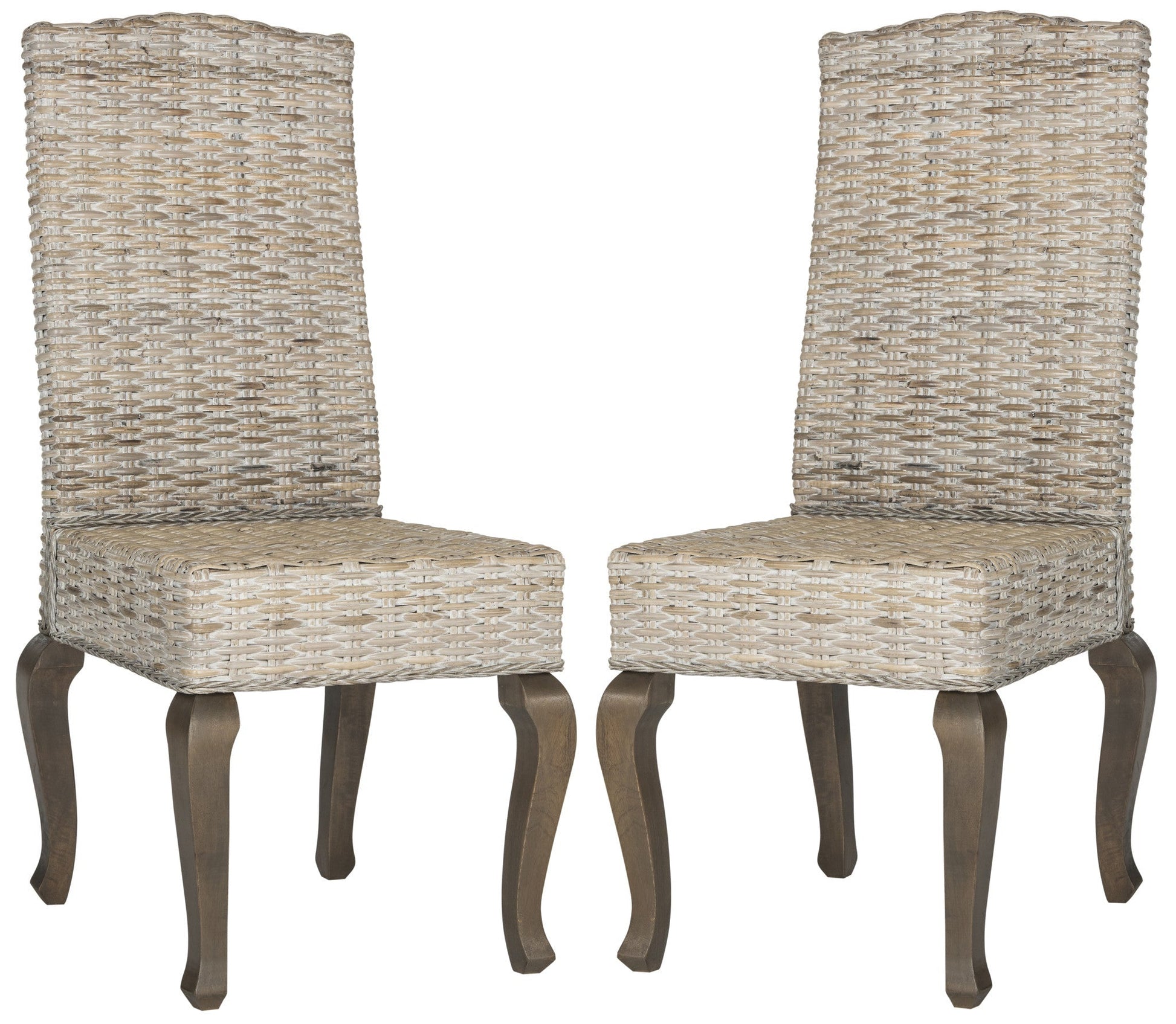 Safavieh Milos Wicker Dining Chair | Dining Chairs | Modishstore - 3