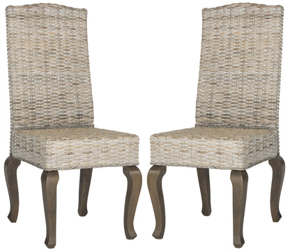 Safavieh Milos Wicker Dining Chair | Dining Chairs | Modishstore - 3