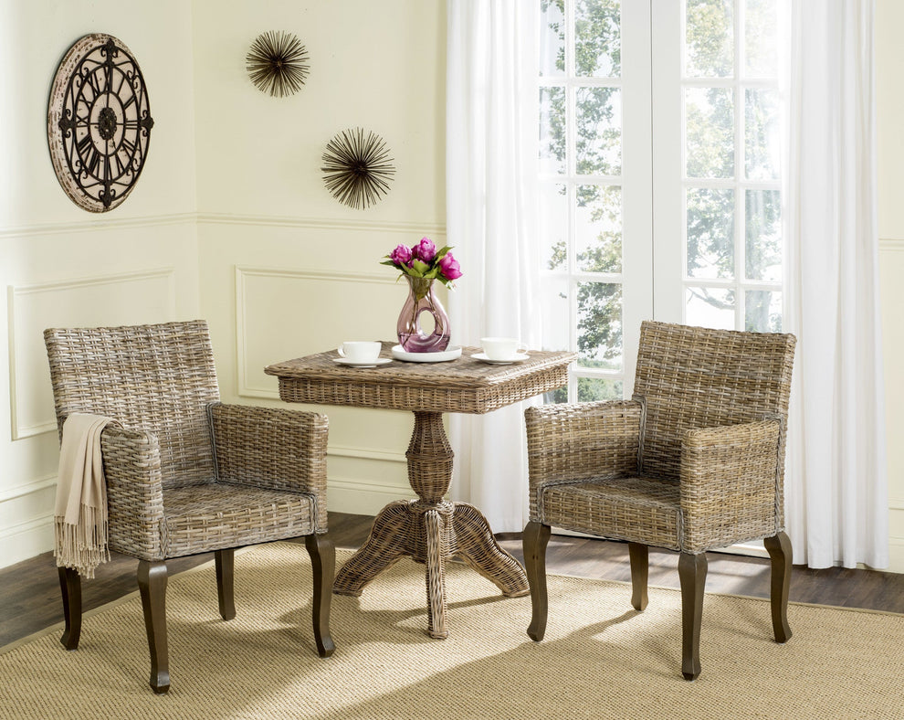 Safavieh Armando Wicker Dining Chair | Dining Chairs | Modishstore - 1