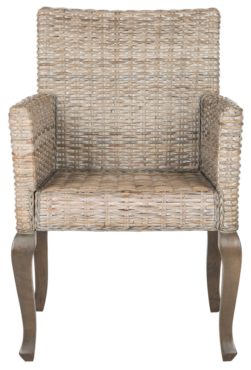 Safavieh Armando Wicker Dining Chair | Dining Chairs | Modishstore - 9