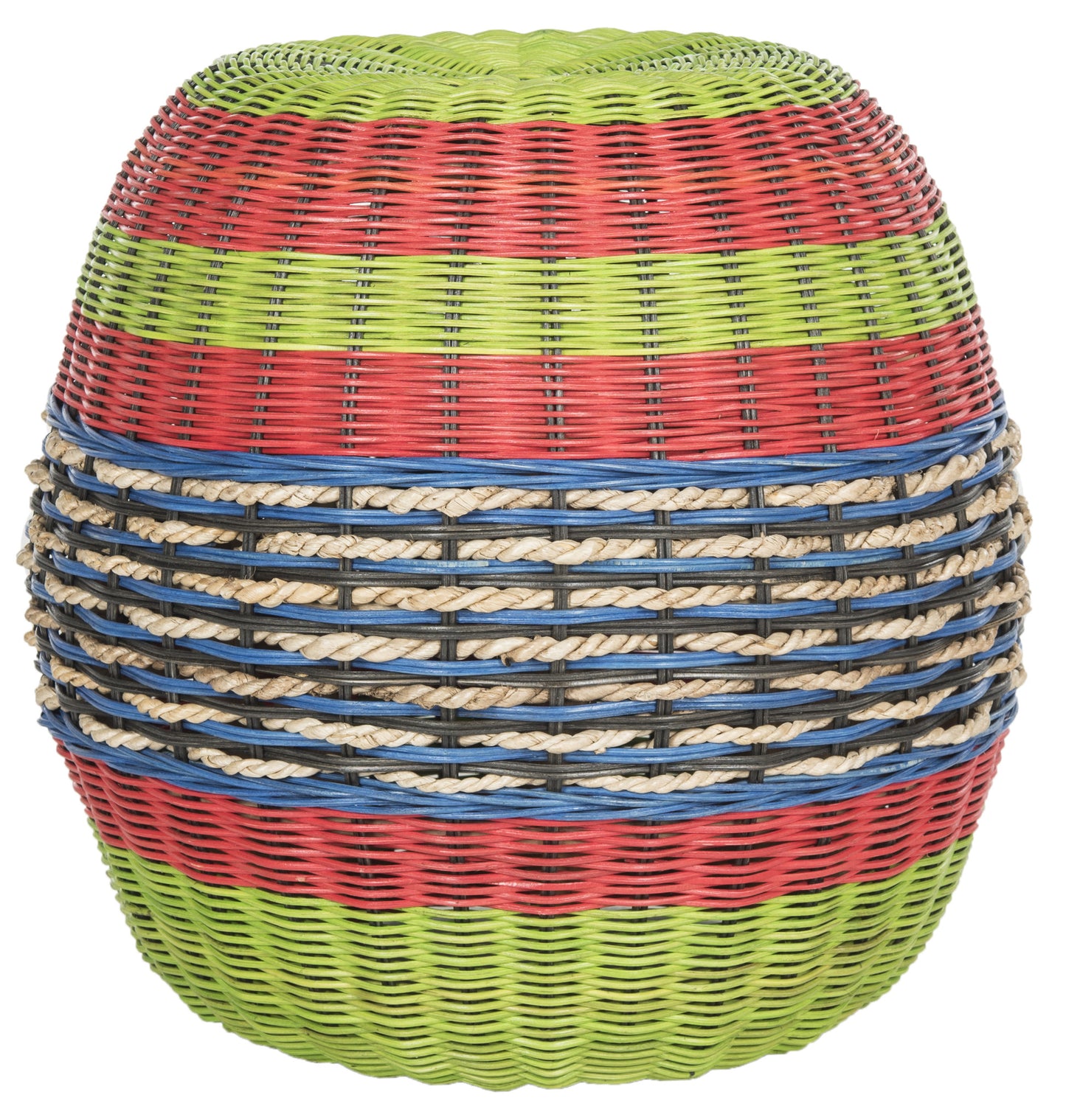 Safavieh Nikos Wicker End Table | End Tables | Modishstore - 2