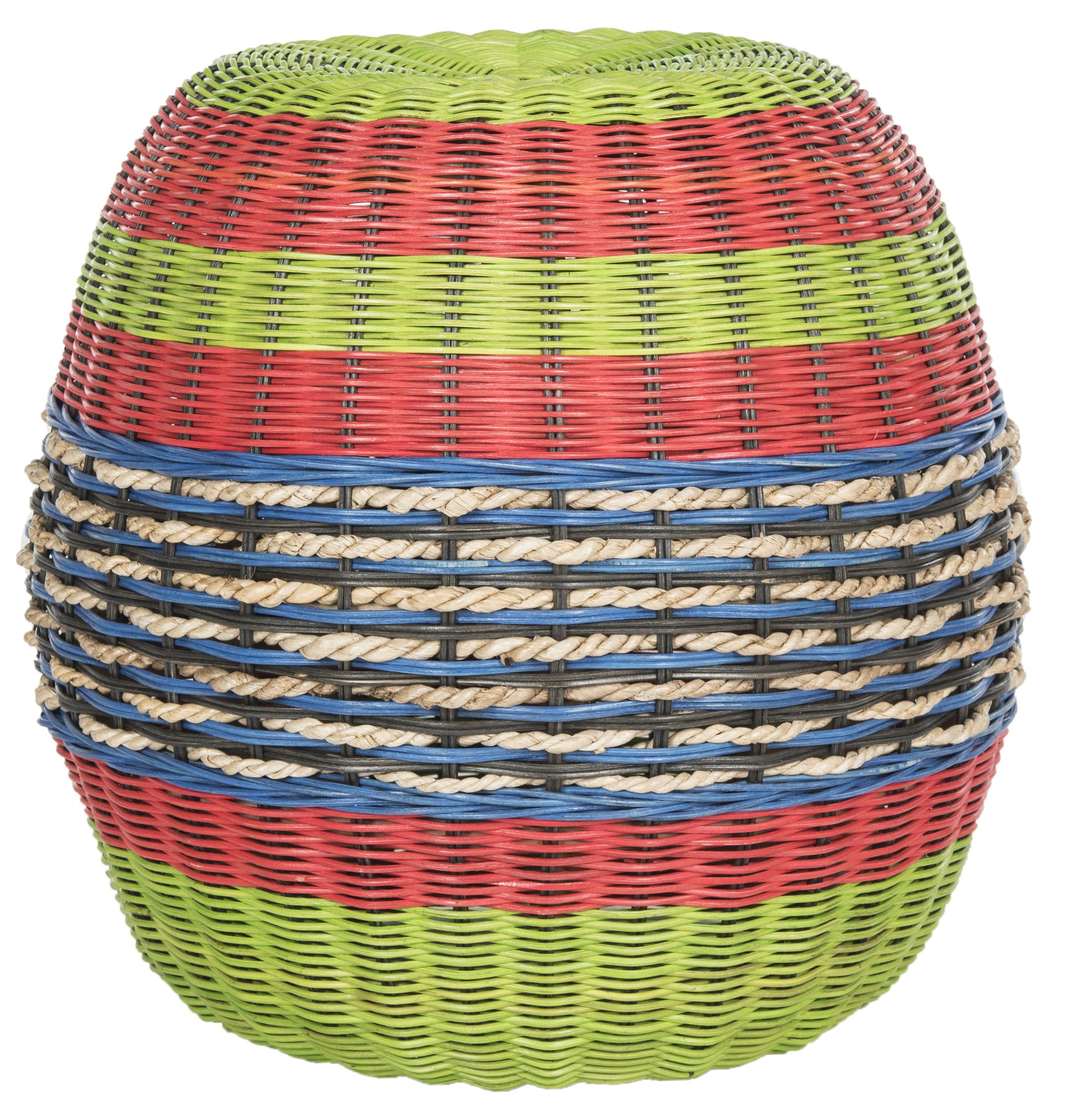 Safavieh Nikos Wicker End Table | End Tables | Modishstore - 2