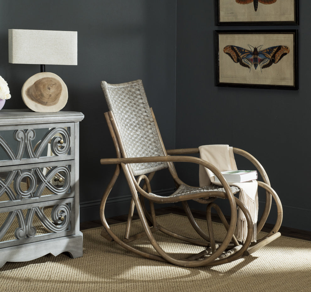 Safavieh Bali Rocking Chair | Lounge Chairs | Modishstore - 1